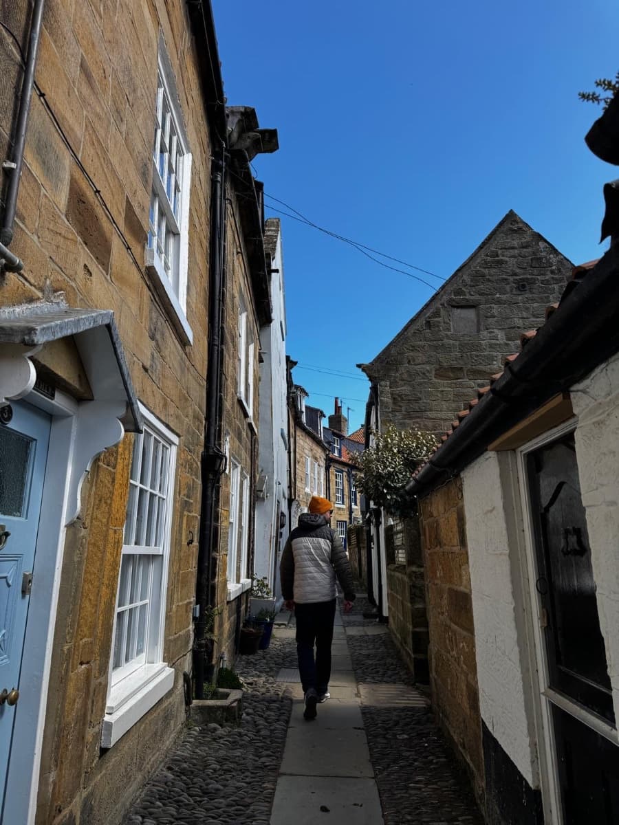(BONUS) If you have time take a short drive to Robin Hood's Bay